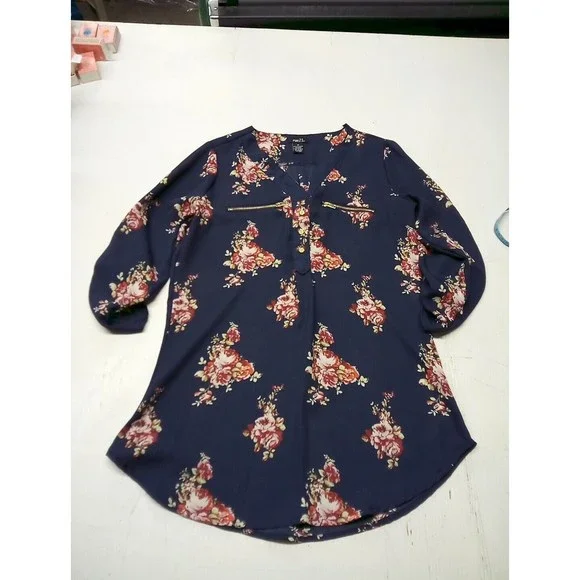 Haut Floral Rue 21 Taille S – Imprimé Fleuri, Occasion Très Bon état, Coupe Regular